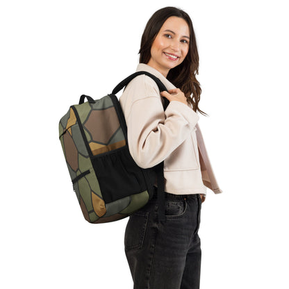 German WWI Turtle Shell Stahlhelm CAMO Utility Backpack