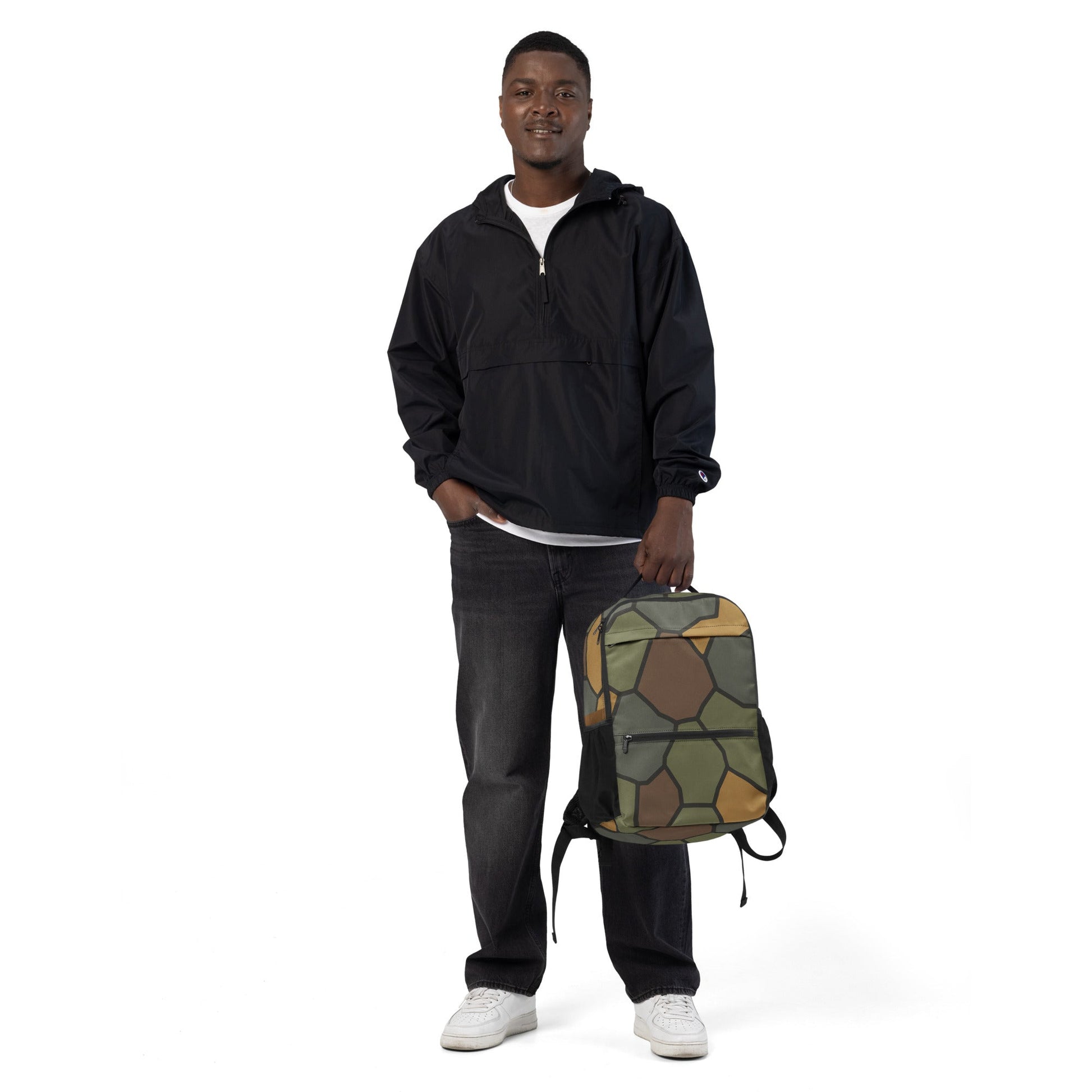 German WWI Turtle Shell Stahlhelm CAMO Utility Backpack