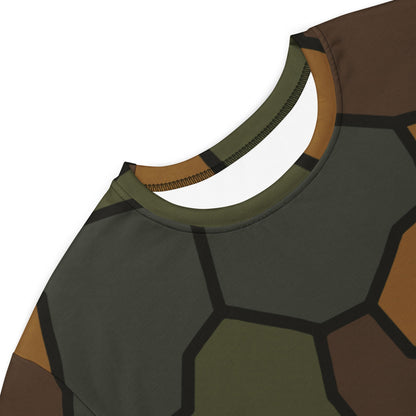 German WWI Turtle Shell Stahlhelm CAMO Womens T-Shirt Dress