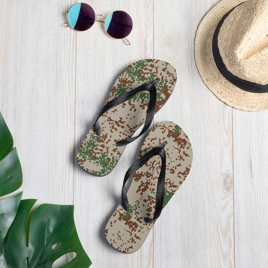 German Flecktarn Wüstentarn Desert CAMO Flip-Flops - S