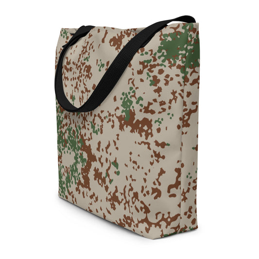 German Flecktarn Wüstentarn Desert CAMO Large Tote Bag