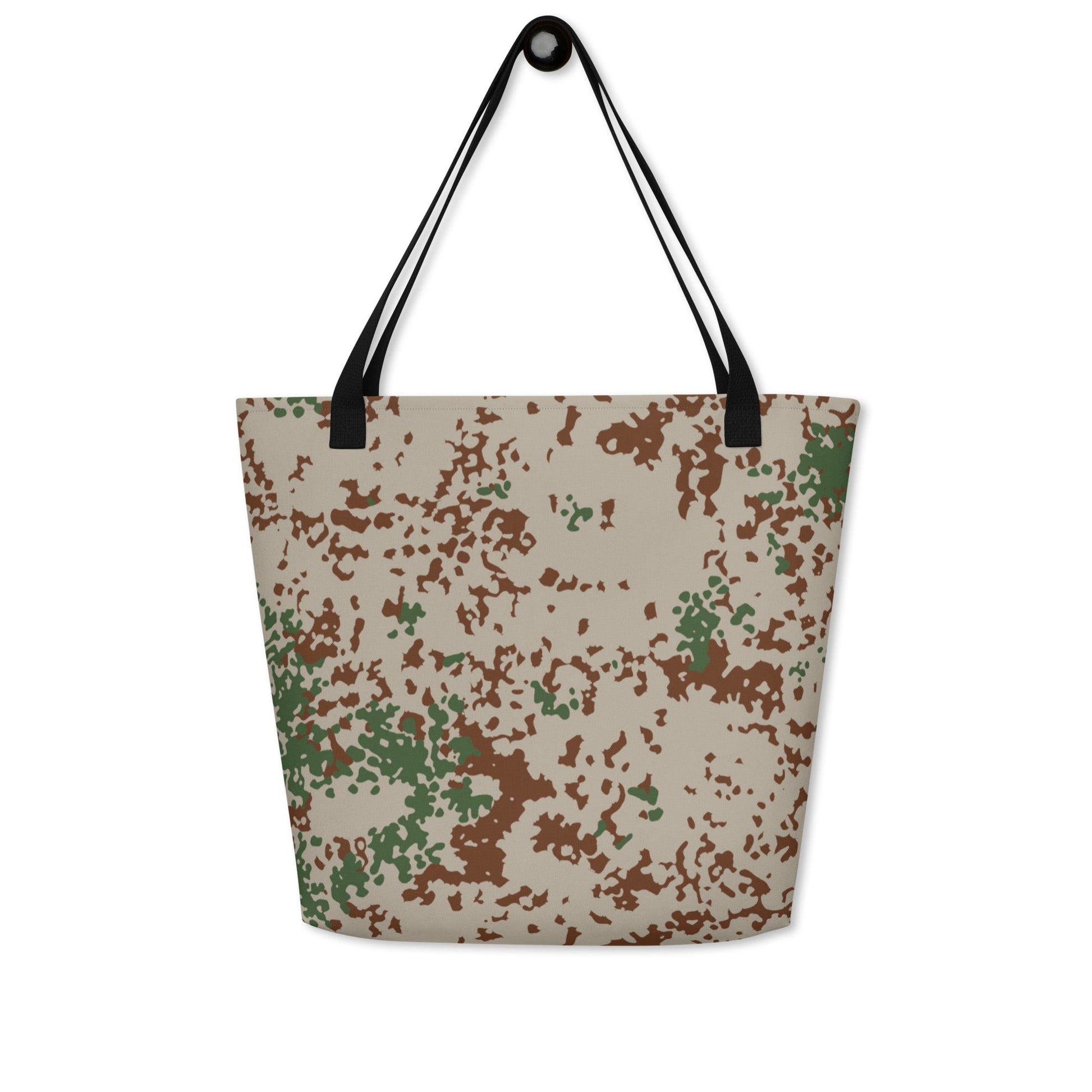 German Flecktarn Wüstentarn Desert CAMO Large Tote Bag