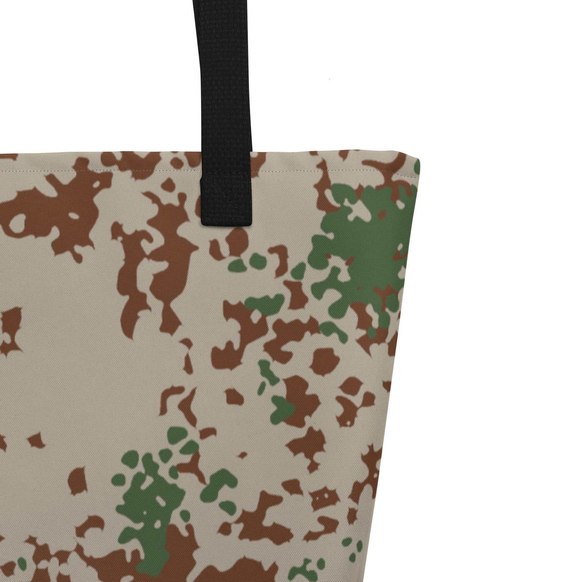 German Flecktarn Wüstentarn Desert CAMO Large Tote Bag