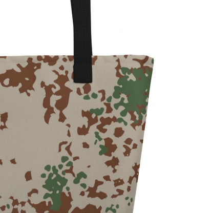 German Flecktarn Wüstentarn Desert CAMO Large Tote Bag
