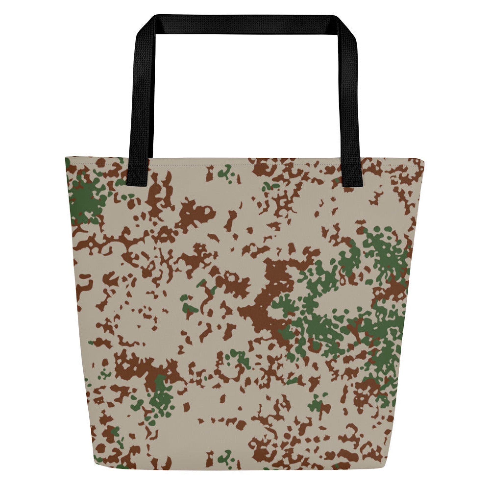 German Flecktarn Wüstentarn Desert CAMO Large Tote Bag