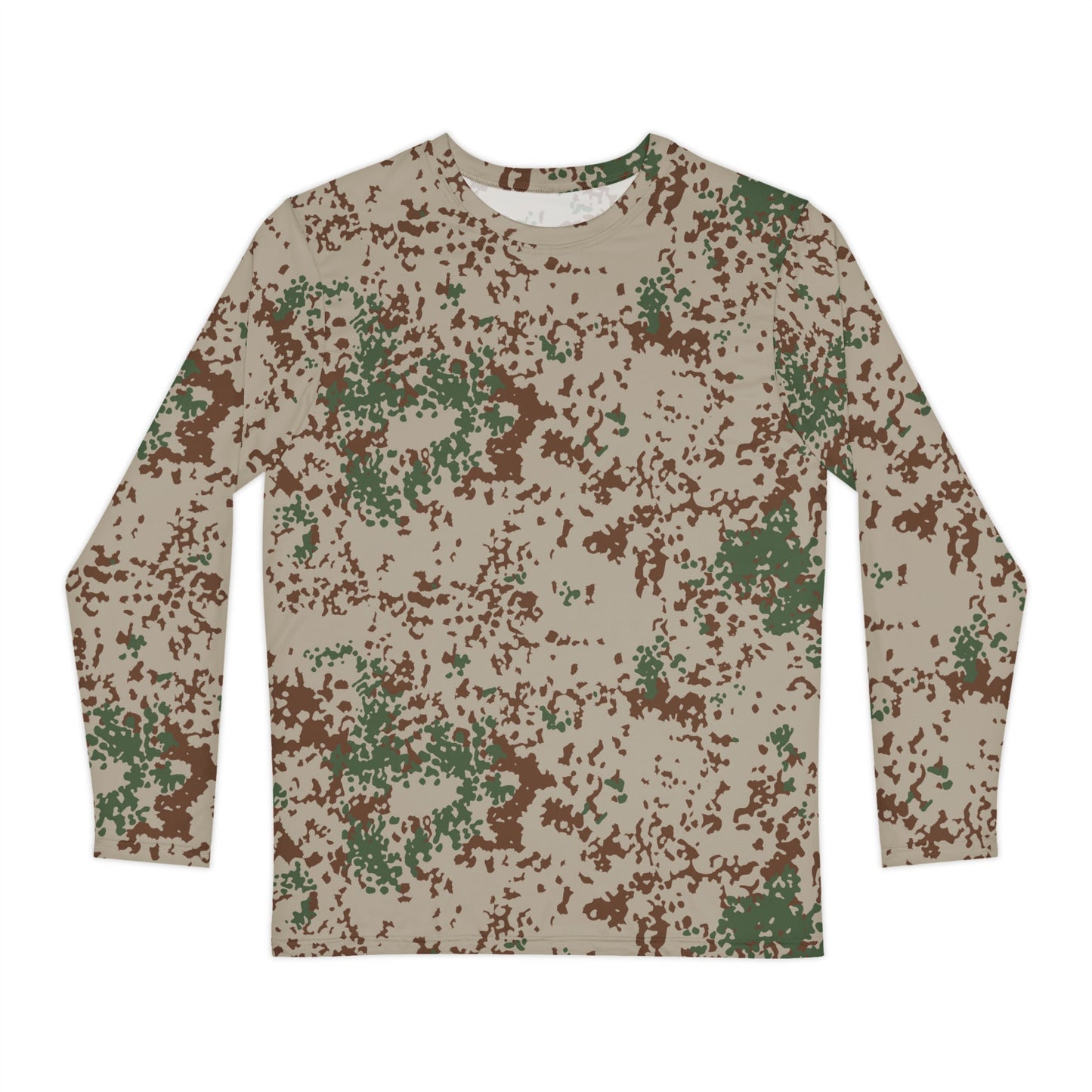 German Flecktarn Wüstentarn Desert CAMO Unisex Long-Sleeve Shirt - XS