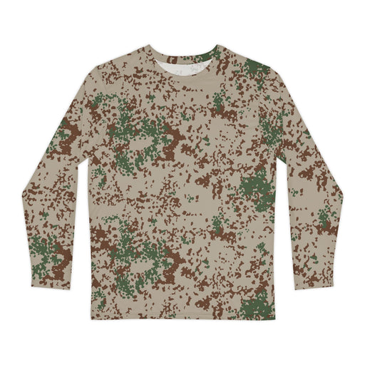 Flecktarn Wüstentarn Desert CAMO Unisex Long-Sleeve Shirt - XS