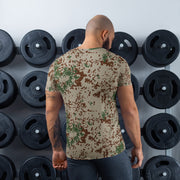 Flecktarn Wüstentarn Desert CAMO Mens Athletic T-Shirt - Shirt