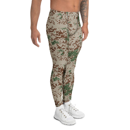 German Flecktarn Wüstentarn Desert CAMO Mens Leggings