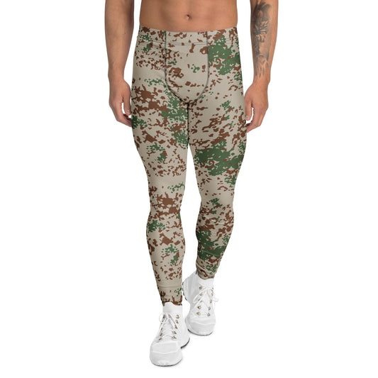 German Flecktarn Wüstentarn Desert CAMO Mens Leggings - XS