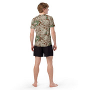 Flecktarn Wüstentarn Desert CAMO Mens Short-Sleeve Rash Guard - SS