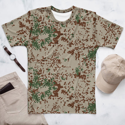 German Flecktarn Wüstentarn Desert CAMO Mens T-Shirt - XS