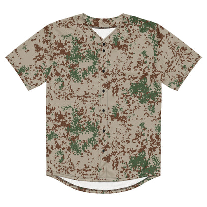 German Flecktarn Wüstentarn Desert CAMO Recycled Unisex Baseball Jersey