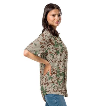German Flecktarn Wüstentarn Desert CAMO Recycled Unisex Baseball Jersey