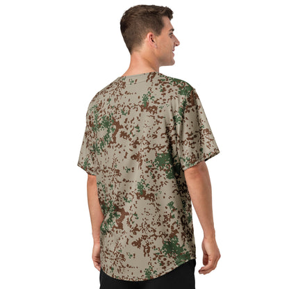 German Flecktarn Wüstentarn Desert CAMO Recycled Unisex Baseball Jersey