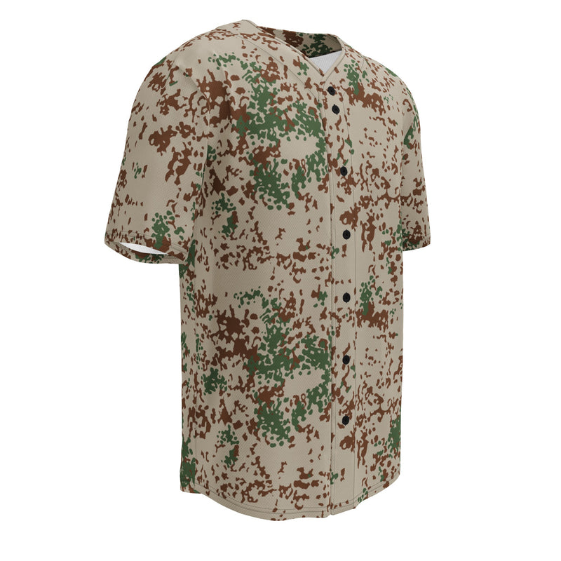 Flecktarn Wüstentarn Desert CAMO Recycled Unisex Baseball Jersey
