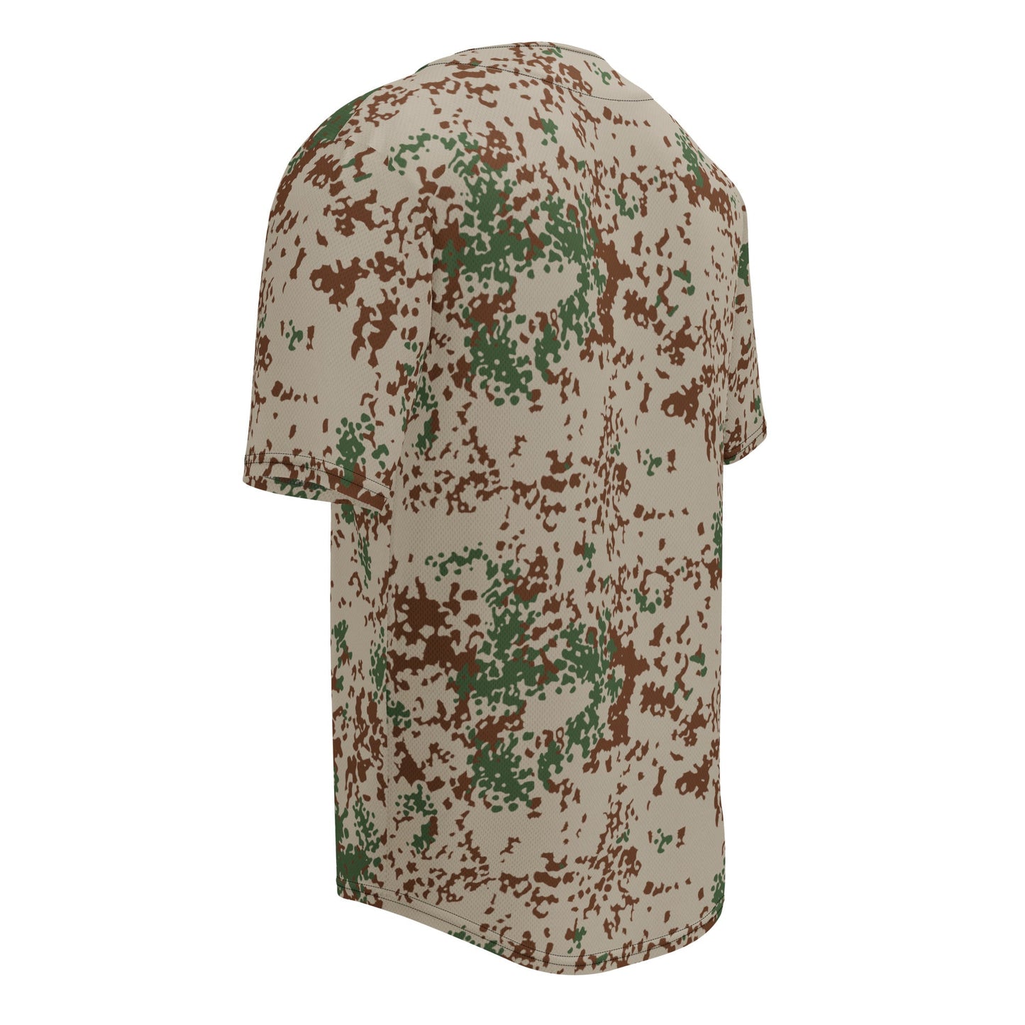 German Flecktarn Wüstentarn Desert CAMO Recycled Unisex Baseball Jersey