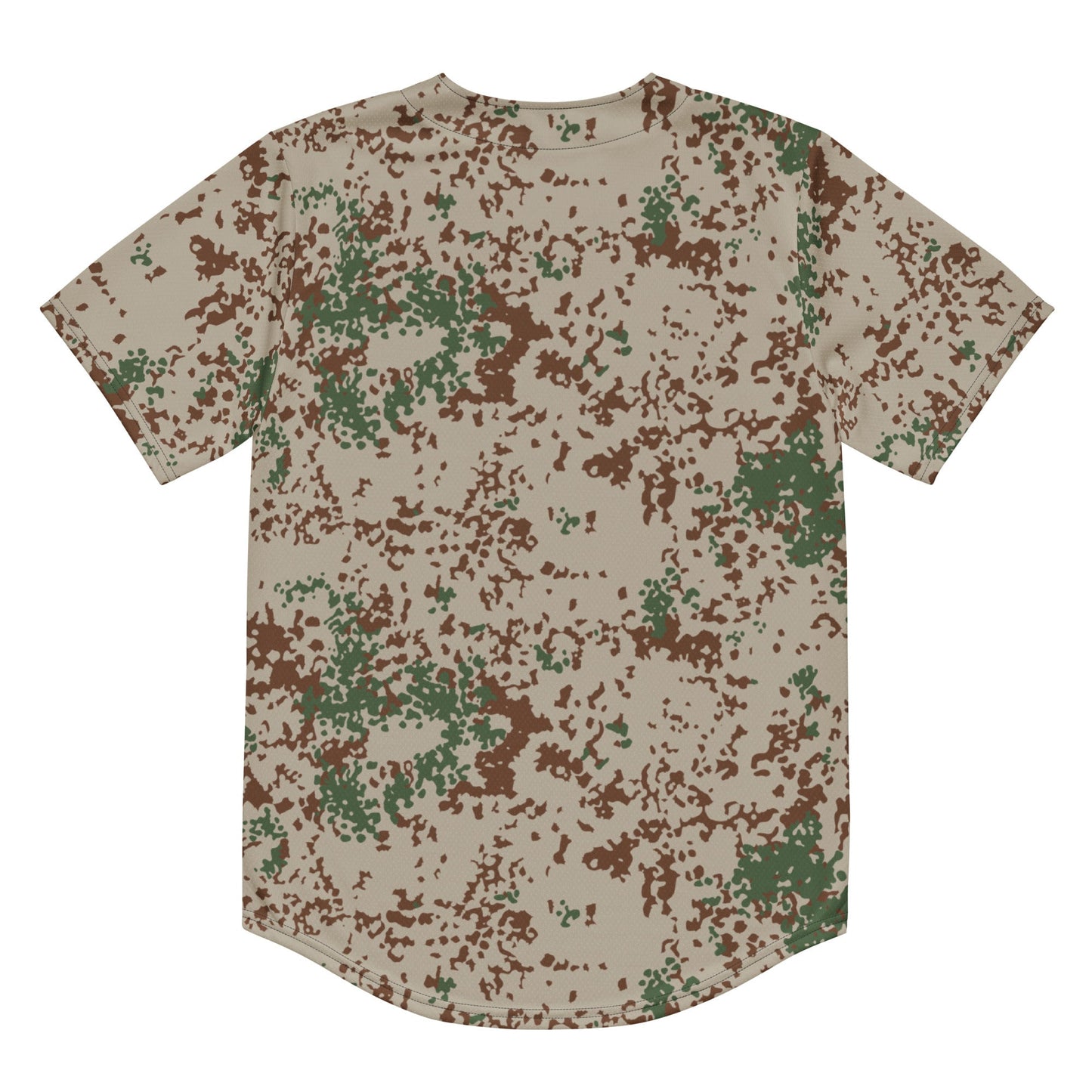 German Flecktarn Wüstentarn Desert CAMO Recycled Unisex Baseball Jersey