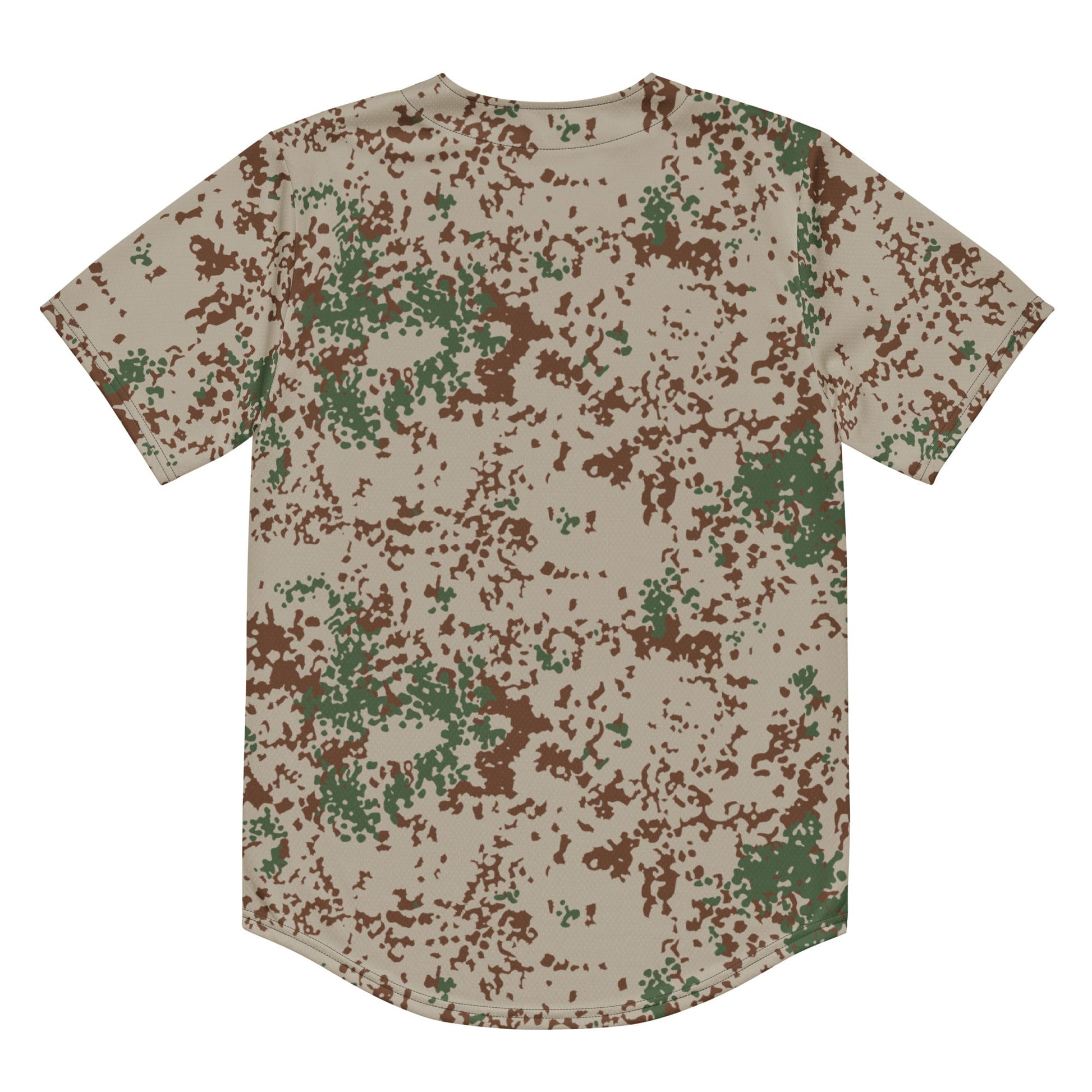 German Flecktarn Wüstentarn Desert CAMO Recycled Unisex Baseball Jersey