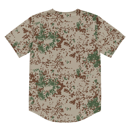 German Flecktarn Wüstentarn Desert CAMO Recycled Unisex Baseball Jersey
