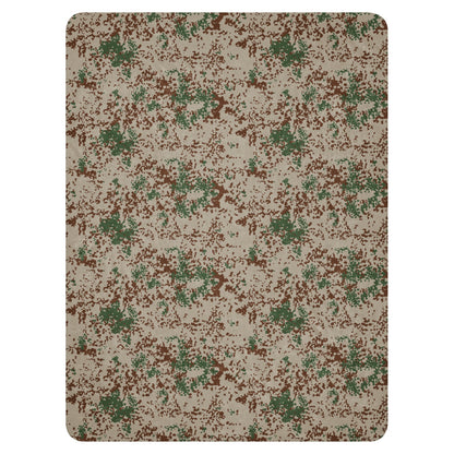 German Flecktarn Wüstentarn Desert CAMO Sherpa Blanket