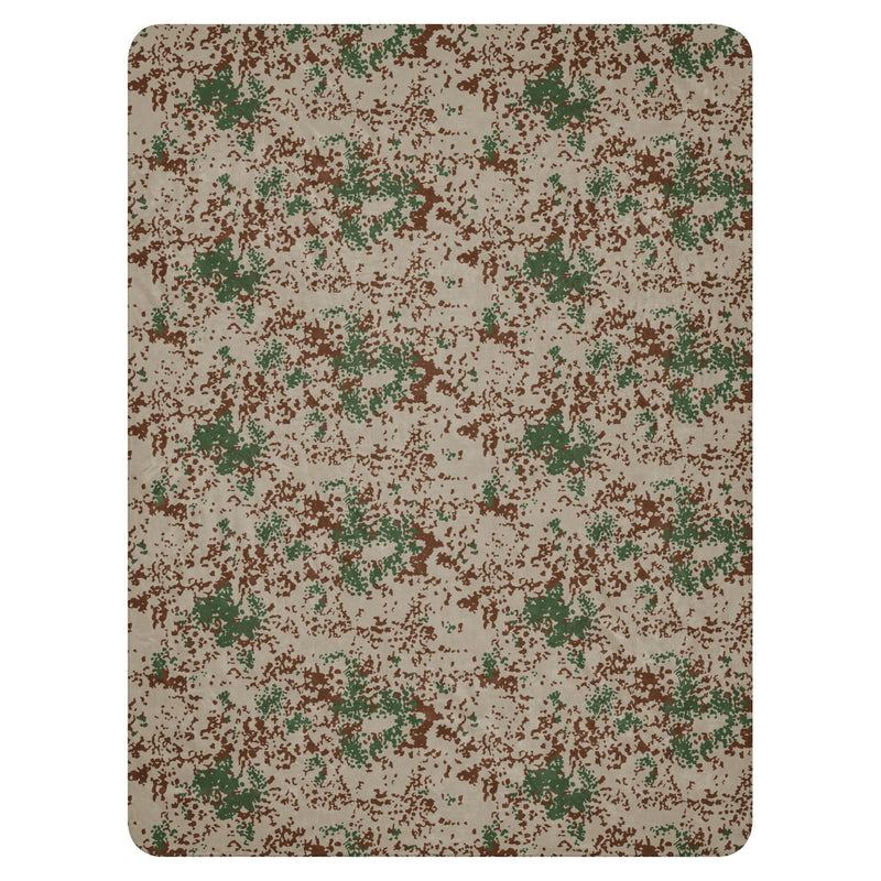Flecktarn Wüstentarn Desert CAMO Sherpa Blanket