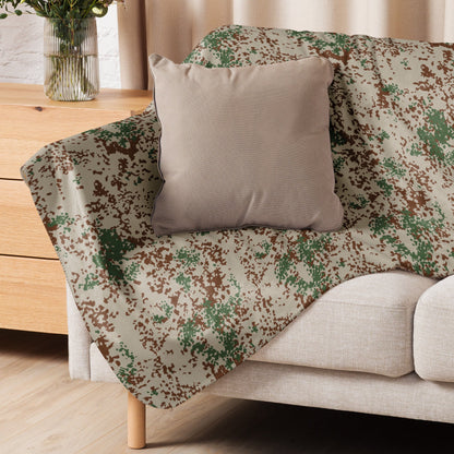 German Flecktarn Wüstentarn Desert CAMO Sherpa Blanket