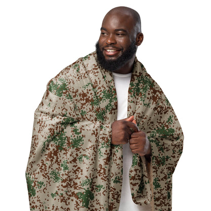 German Flecktarn Wüstentarn Desert CAMO Sherpa Blanket