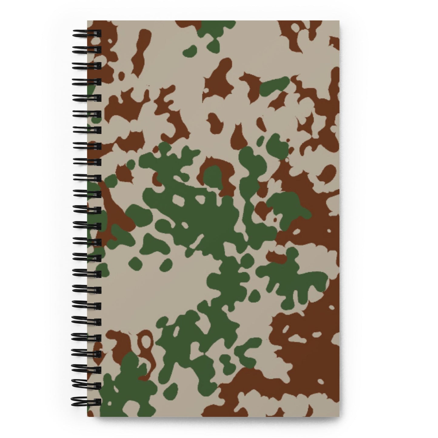 German Flecktarn Wüstentarn Desert CAMO Spiral Notebook