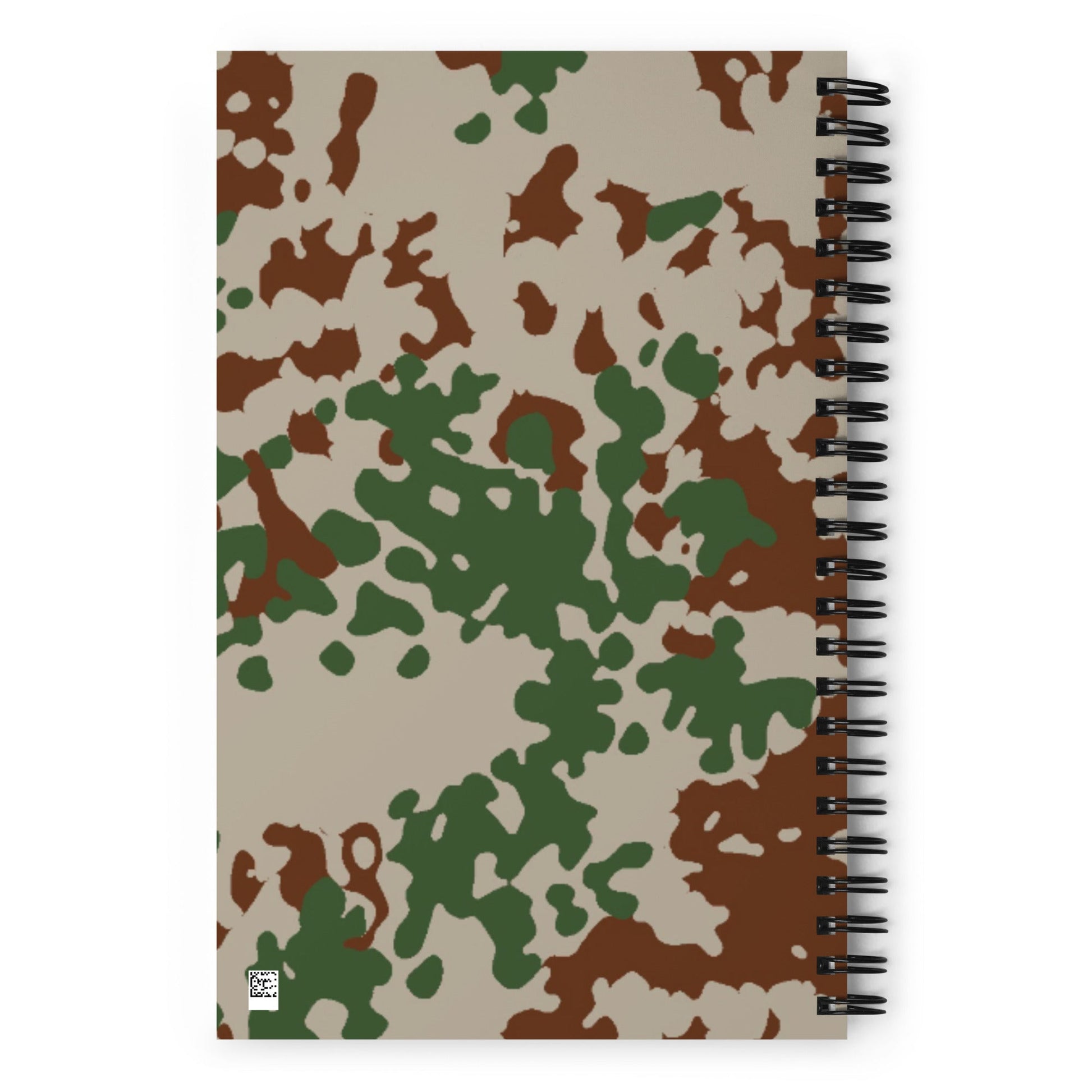 German Flecktarn Wüstentarn Desert CAMO Spiral Notebook