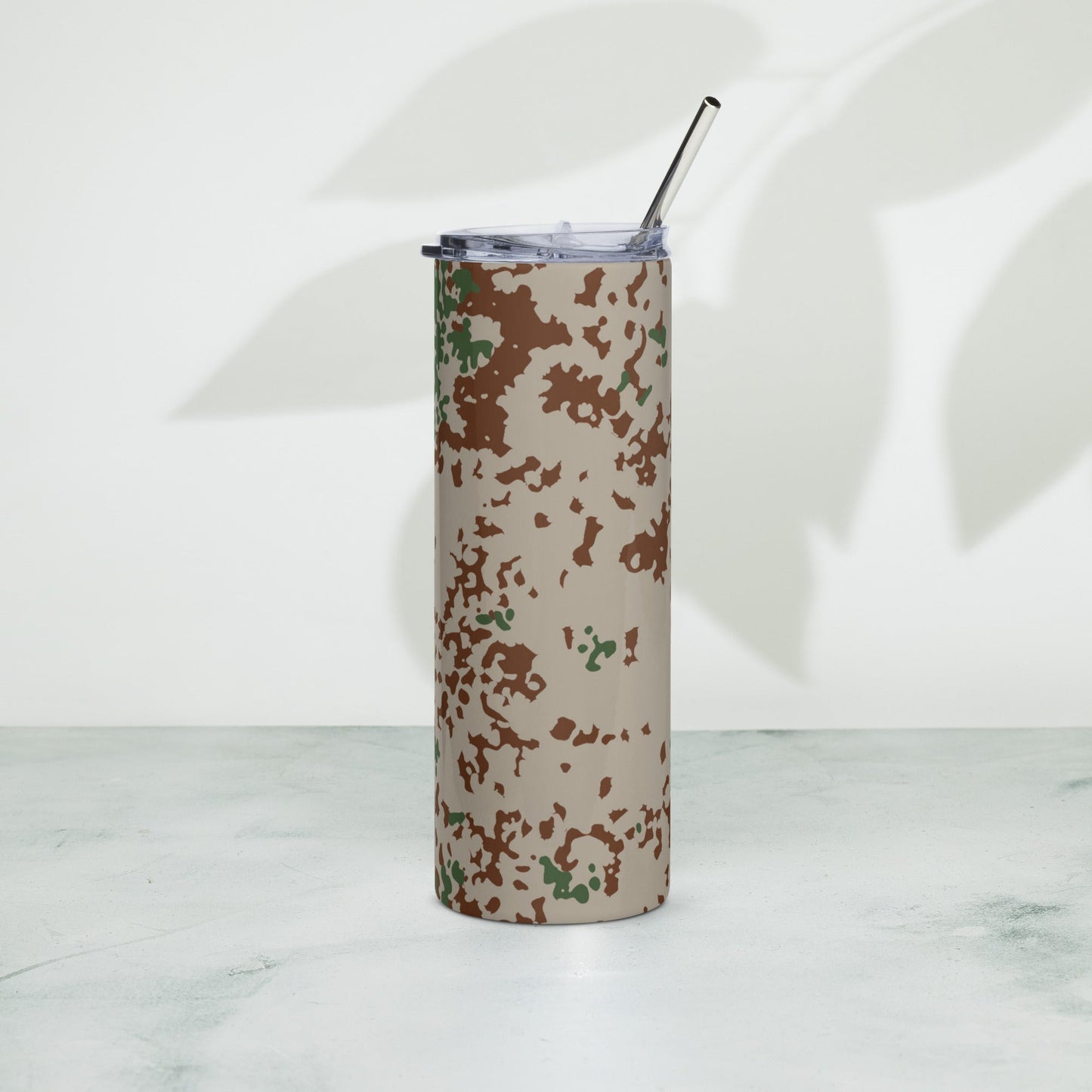 German Flecktarn Wüstentarn Desert CAMO Stainless Steel Tumbler