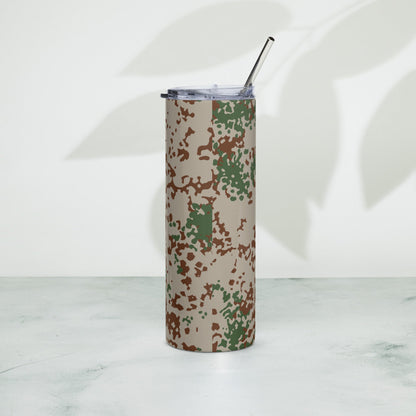 German Flecktarn Wüstentarn Desert CAMO Stainless Steel Tumbler