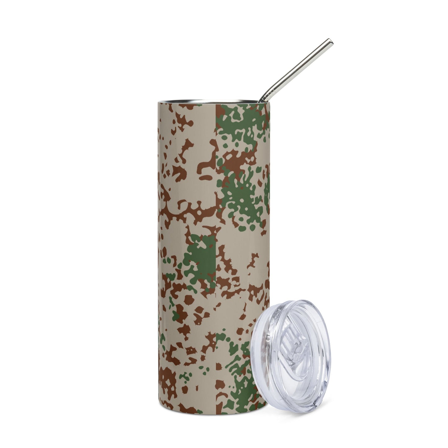 German Flecktarn Wüstentarn Desert CAMO Stainless Steel Tumbler