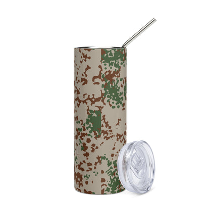 German Flecktarn Wüstentarn Desert CAMO Stainless Steel Tumbler