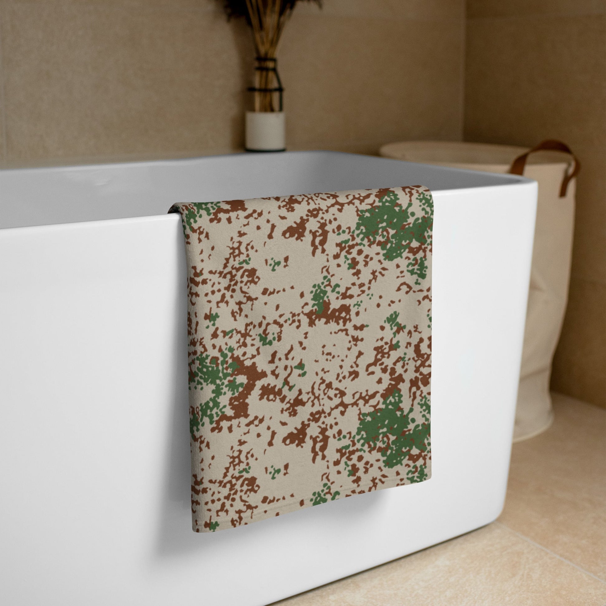 German Flecktarn Wüstentarn Desert CAMO Towel