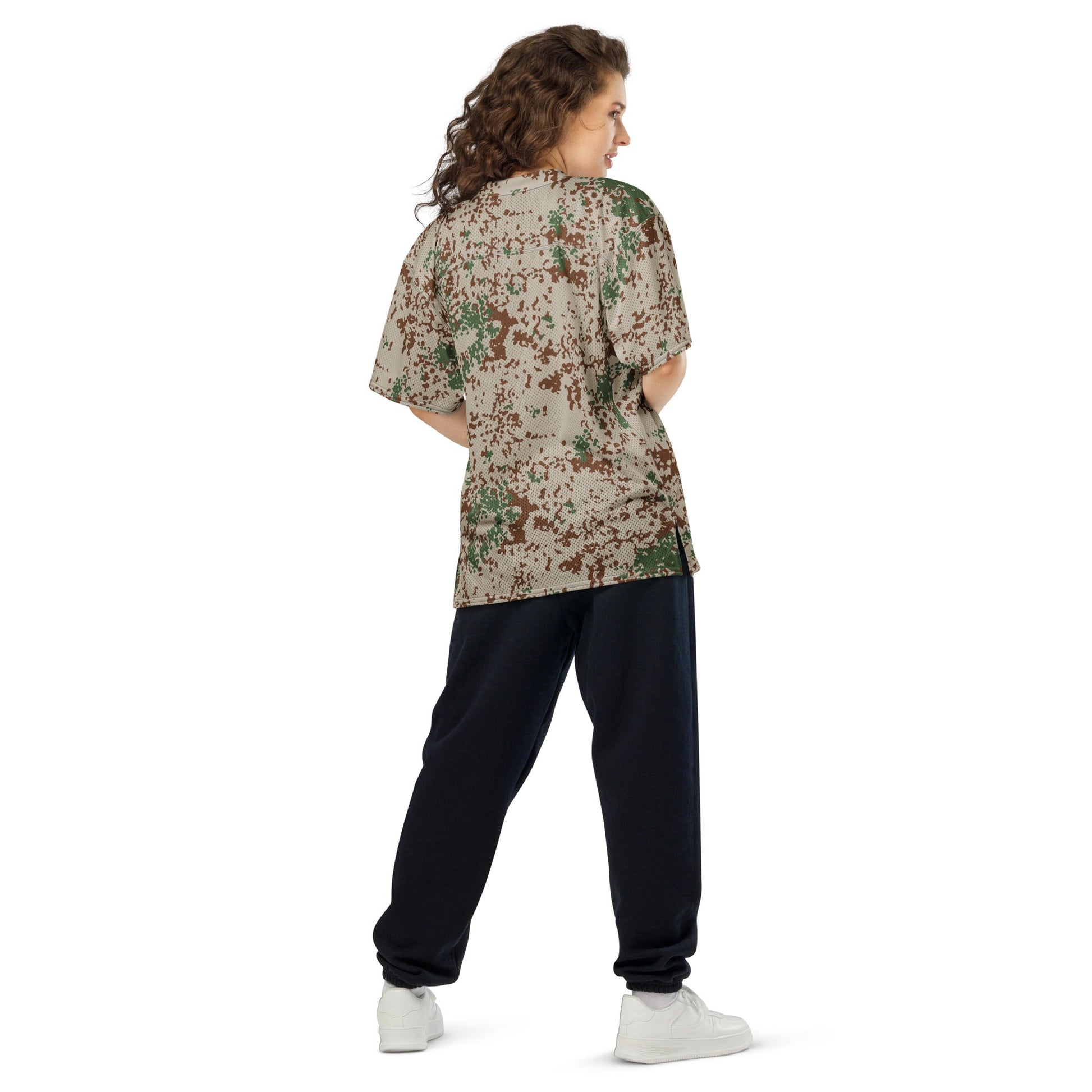 German Flecktarn Wüstentarn Desert CAMO Unisex American Football Jersey