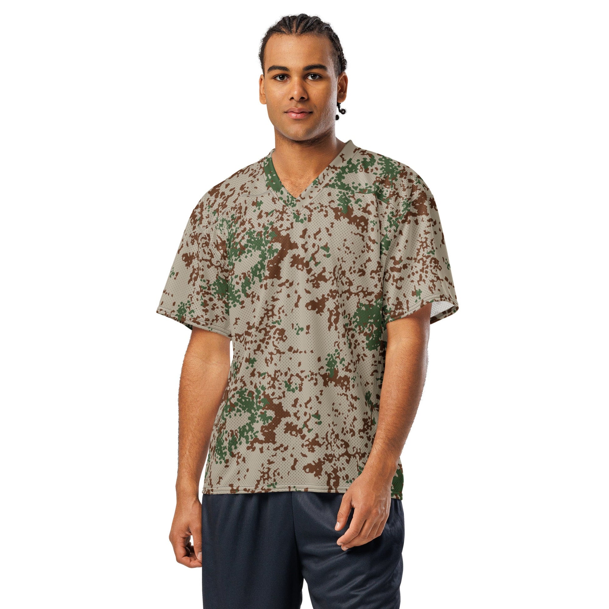 German Flecktarn Wüstentarn Desert CAMO Unisex American Football Jersey