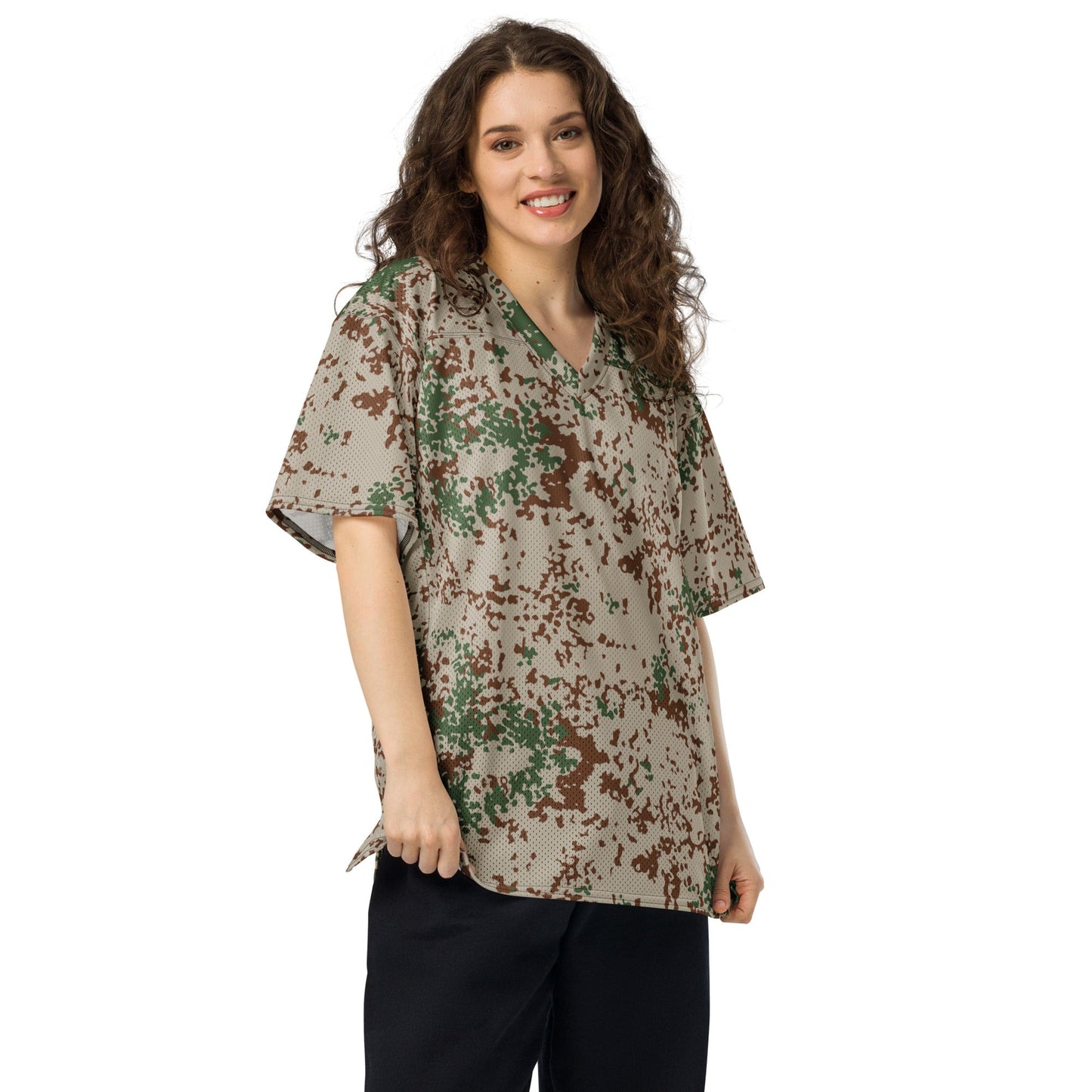 German Flecktarn Wüstentarn Desert CAMO Unisex American Football Jersey