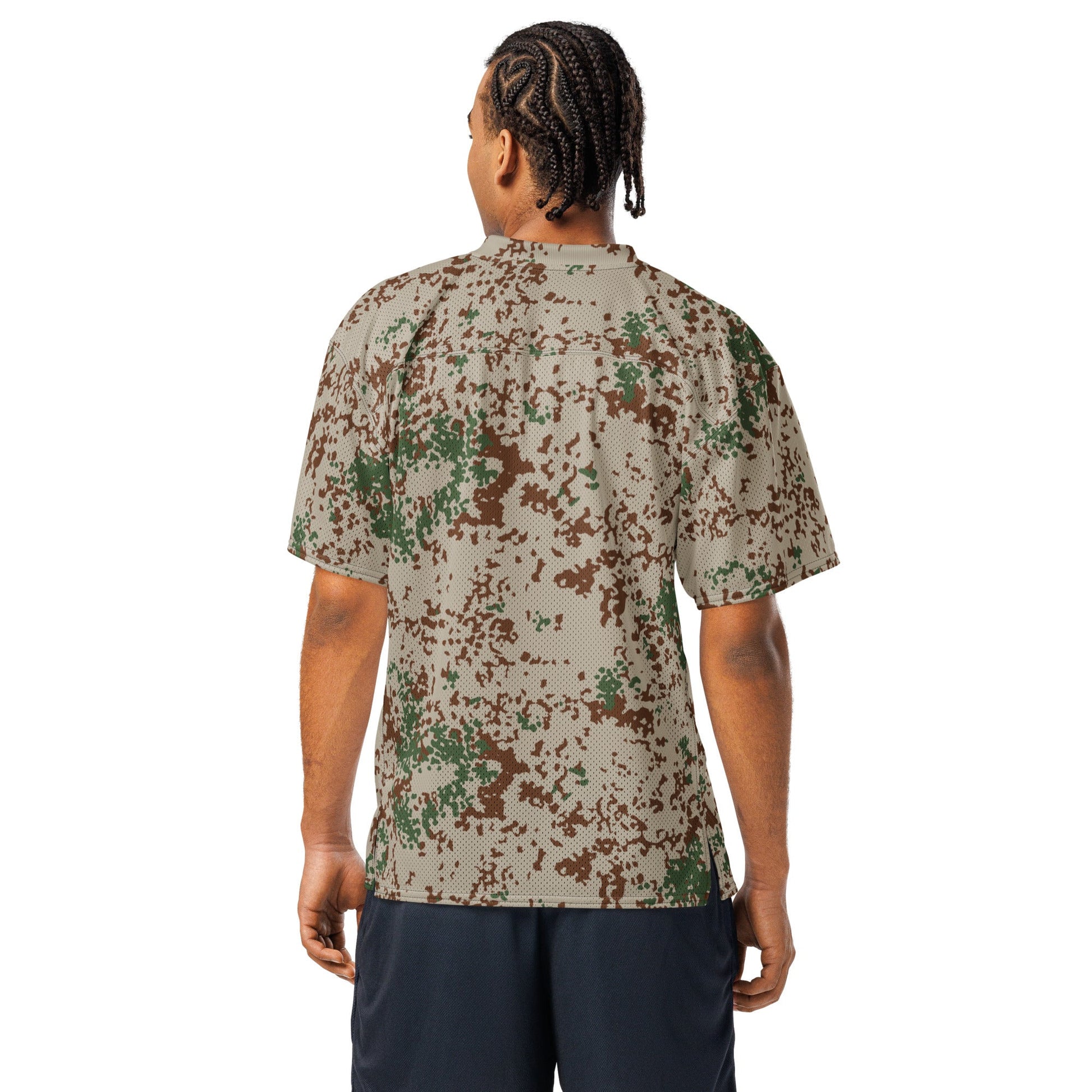 German Flecktarn Wüstentarn Desert CAMO Unisex American Football Jersey