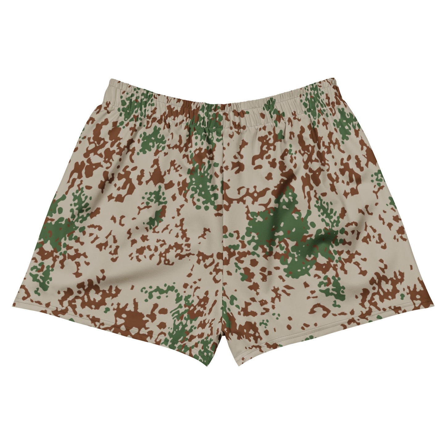 German Flecktarn Wüstentarn Desert CAMO Unisex Athletic Shorts