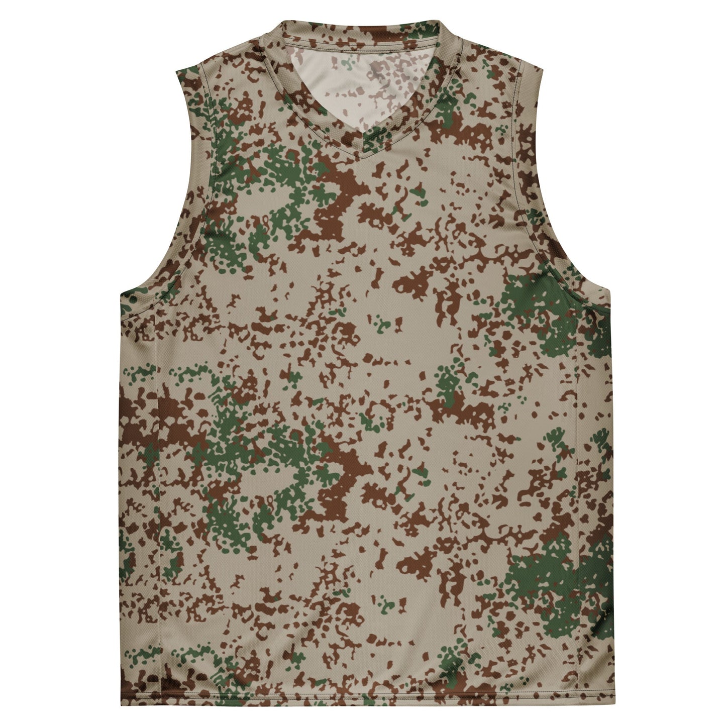 German Flecktarn Wüstentarn Desert CAMO Unisex Basketball Jersey