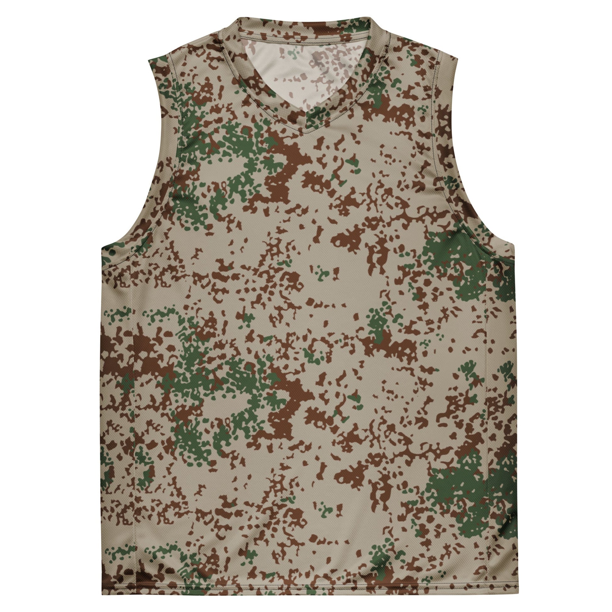 German Flecktarn Wüstentarn Desert CAMO Unisex Basketball Jersey