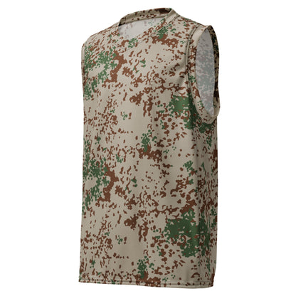 German Flecktarn Wüstentarn Desert CAMO Unisex Basketball Jersey
