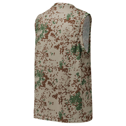 German Flecktarn Wüstentarn Desert CAMO Unisex Basketball Jersey