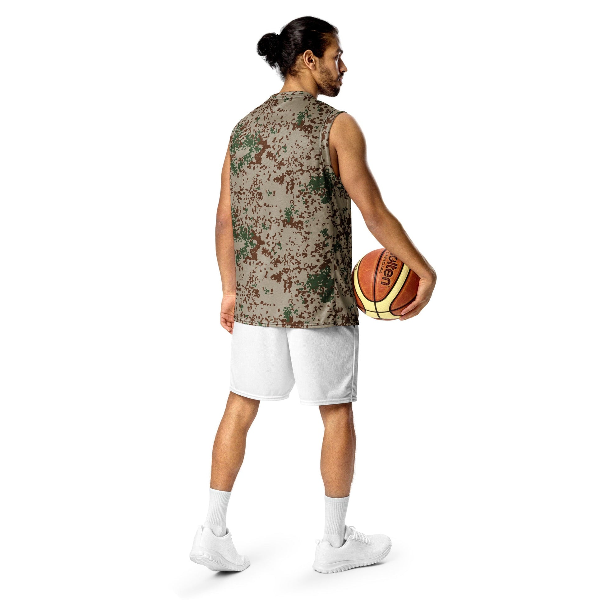 German Flecktarn Wüstentarn Desert CAMO Unisex Basketball Jersey