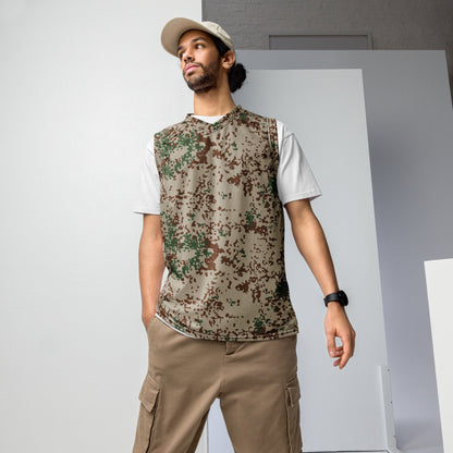 German Flecktarn Wüstentarn Desert CAMO Unisex Basketball Jersey