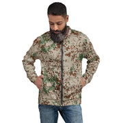 Flecktarn Wüstentarn Desert CAMO Unisex Bomber Jacket - XS