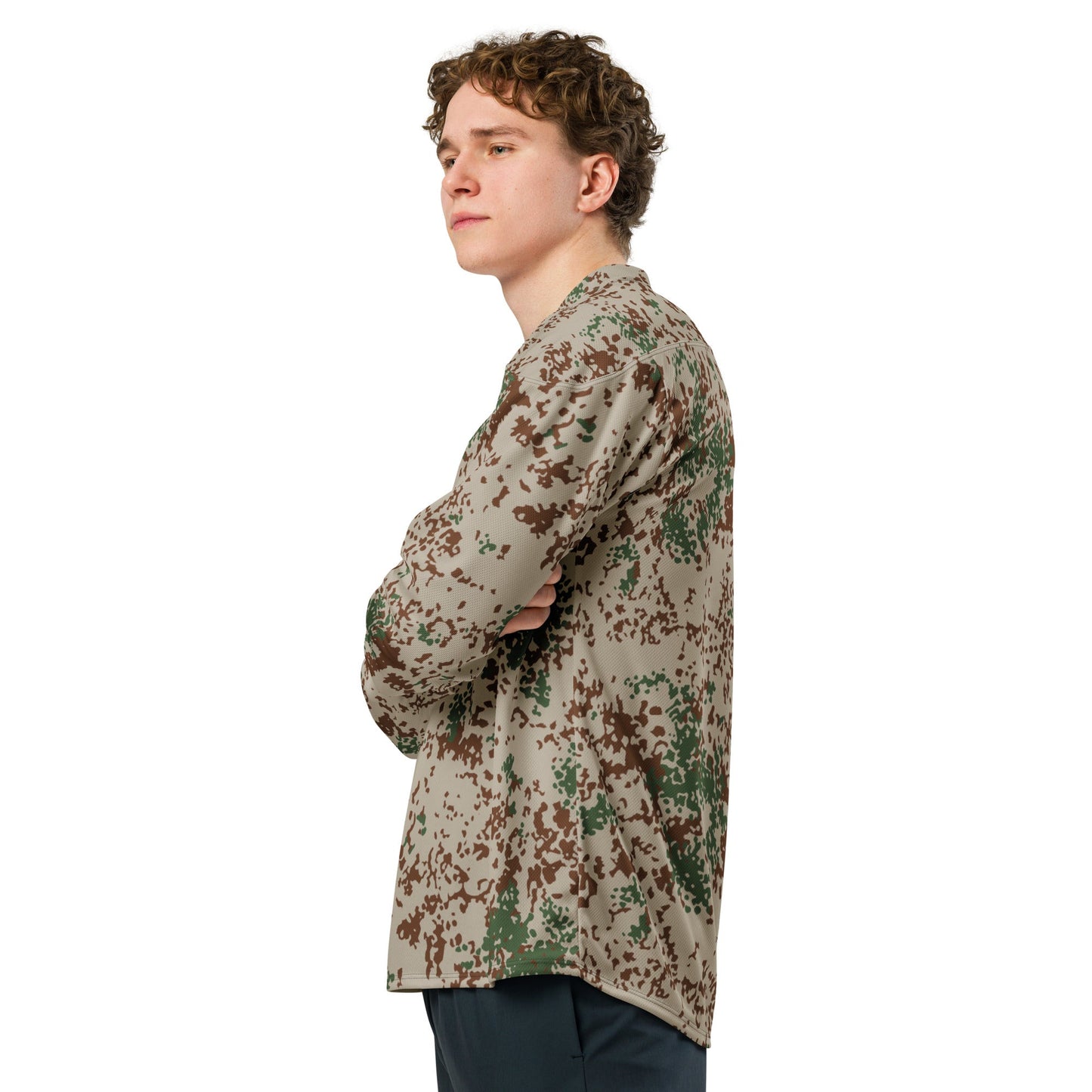 German Flecktarn Wüstentarn Desert CAMO Unisex Hockey Fan Jersey - 2XS
