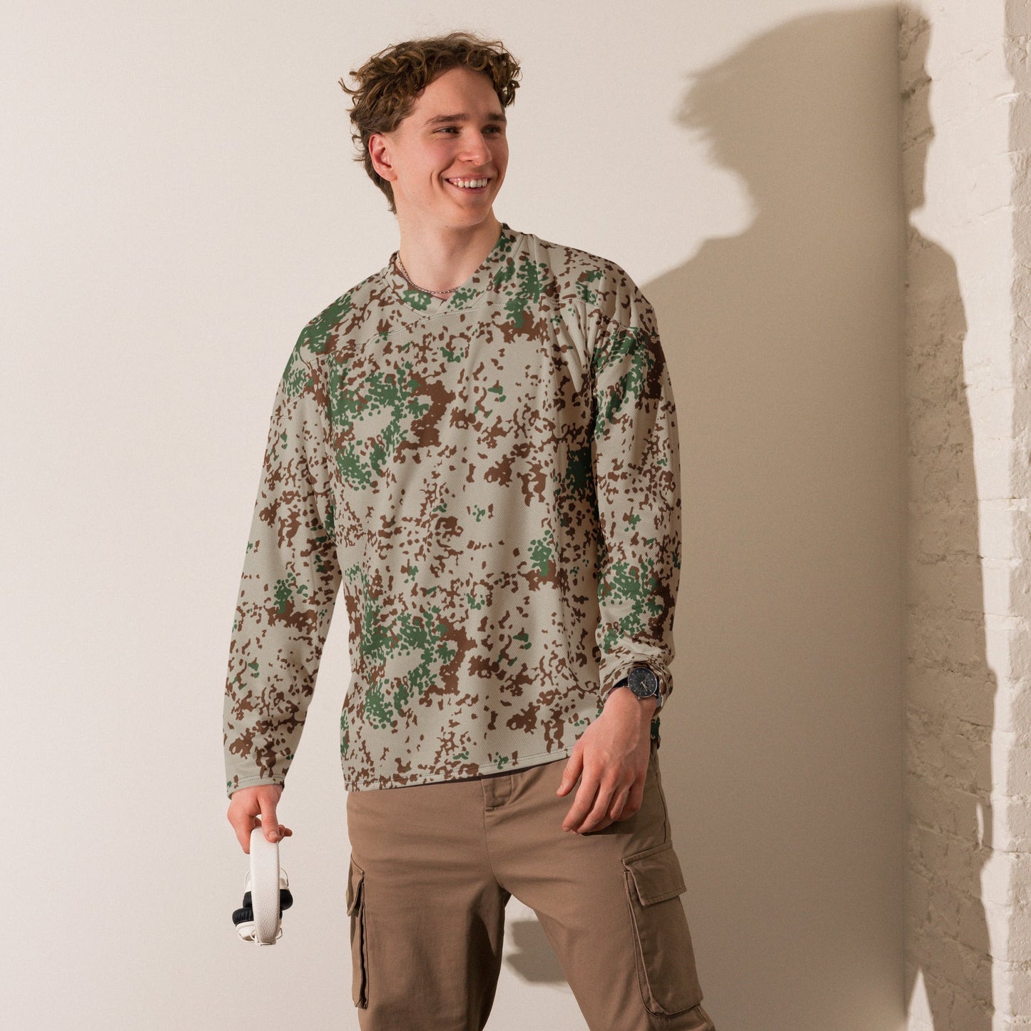 German Flecktarn Wüstentarn Desert CAMO Unisex Hockey Fan Jersey