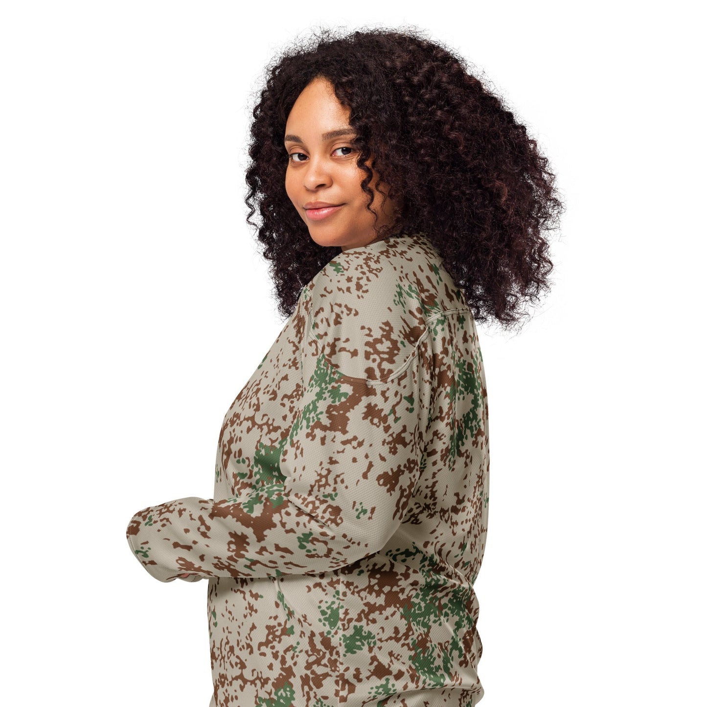 German Flecktarn Wüstentarn Desert CAMO Unisex Hockey Fan Jersey